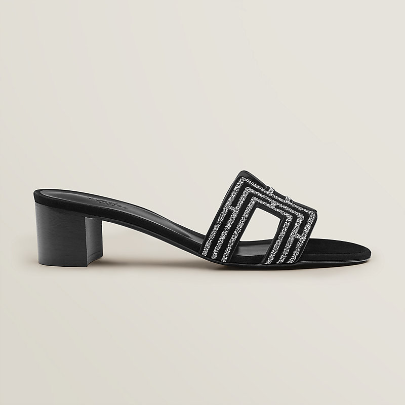 Oasis 2025 black sandals